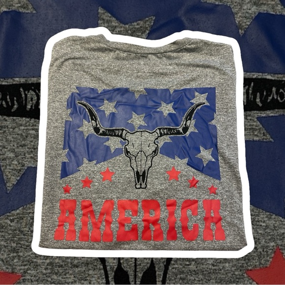 Soft AMERICA shirt women’s - Picture 2 of 3
